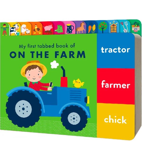 On the farm chunky tabbed board book
