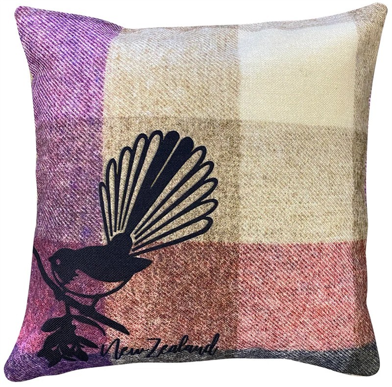 Cushion Cover Silhouette fantail