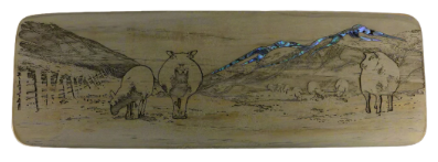 Sheep Recyclewood Wall Art