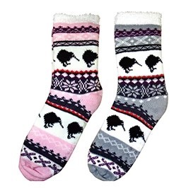 Kiwisoft house socks - Grey