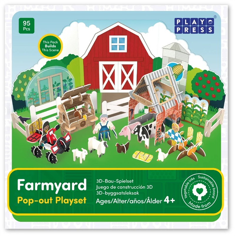 Farmyard Pop-out playset
