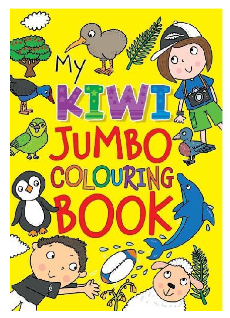 Kiwi Jumbo Colouring Book