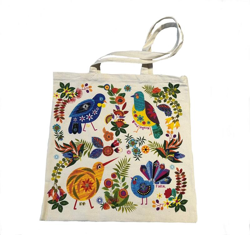 Tote Bag - Retro Bird