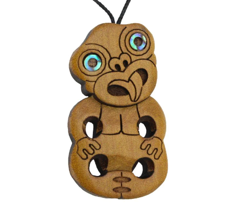 Carved Tiki Pendant