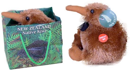 Kiwi in bag w sound